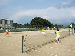 炎天下のコート