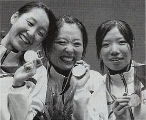 中野希望、池田めぐみ、下大川綾華の3選手