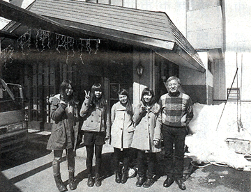 蔵王合宿の様子